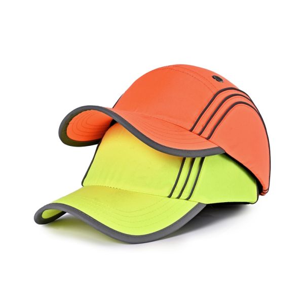 Hi Vis Reflective Baseball Style Bump Caps Unisex CE EN812 Approved