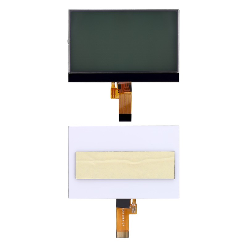 COG12864-27 Gray Film 12 PIN Fstn Material COG Matrix LCD Screen 56X36.8Mm ST7567A