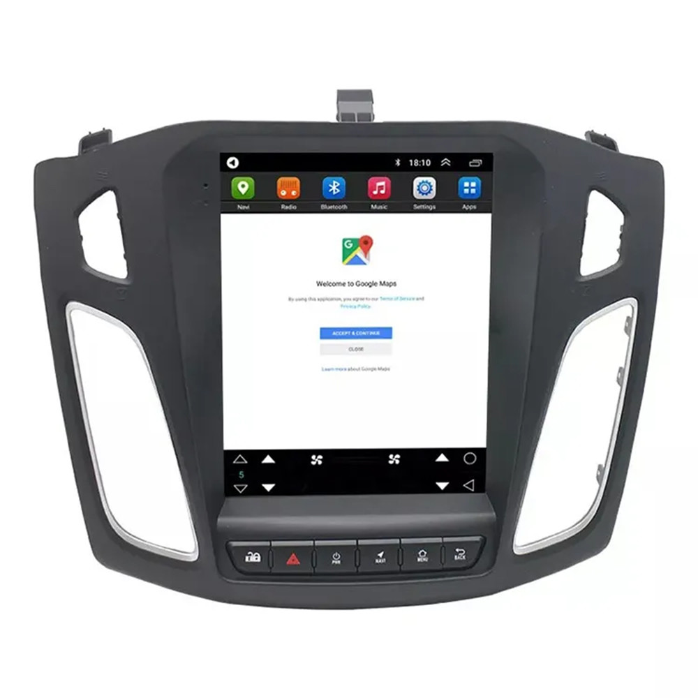9.7дюймовый Android 13 Автомобильный стерео DVD-плеер для Ford Focus MK3 2012-2018