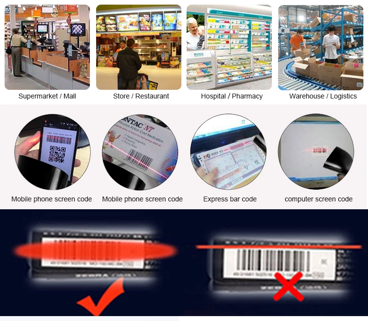 Блок развертки штрихкода андроида 1D 2D читателя штрихкода бренда quakeproof QR OEM