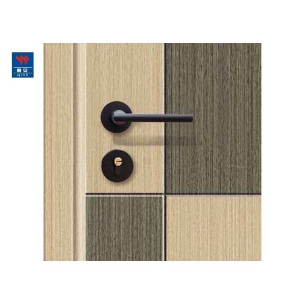 Декоративный Pvc прокатал двери Wpc деревянные Eco дружелюбные