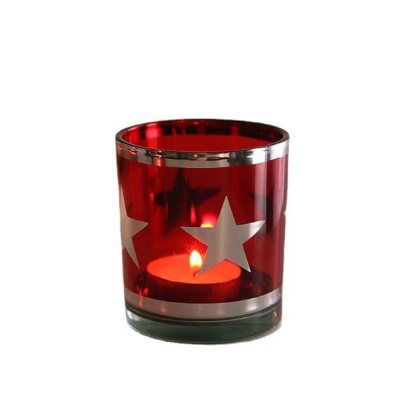 Bulk Electroplated Christmas Candle Jars: B2B Supply, Custom Logo, Durable for Candle Makers & Retailers