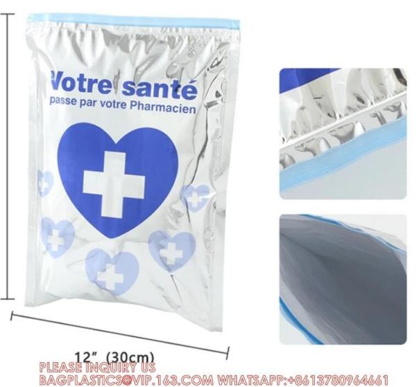 Sustainable Recyclable Custom Size Foil Liner Insulation Bag Fruit Fresh-Keeping Medicines Thermal Cooler Bag
