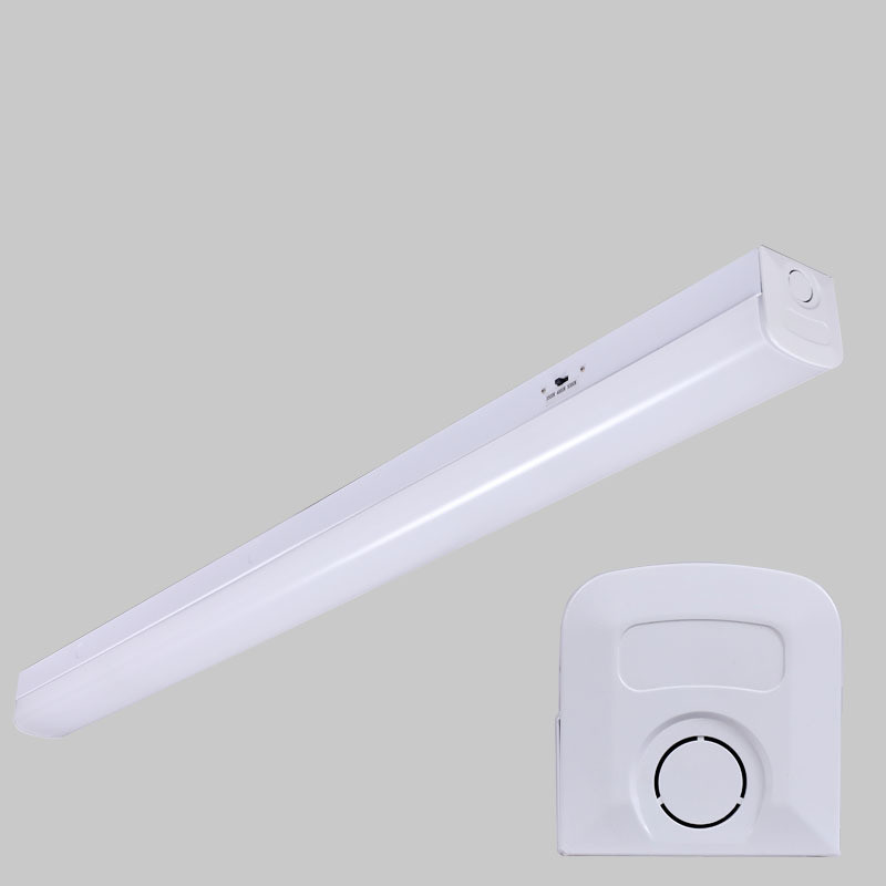 Sensor Control 2FT 4FT 8FT Led Linear Batten Strip Light 35w 46w 65w Shop Light Fixture 120-347V