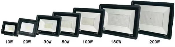 10W 20W 30W 50W 100W 150W 200W Floodlight Waterproof Bright Outdoor Billboard LED Lighting Projection Lamp