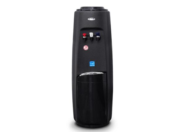 All Black Bottled Water Dispenser HC2701A One Piece Body Stainless Steel Tanks