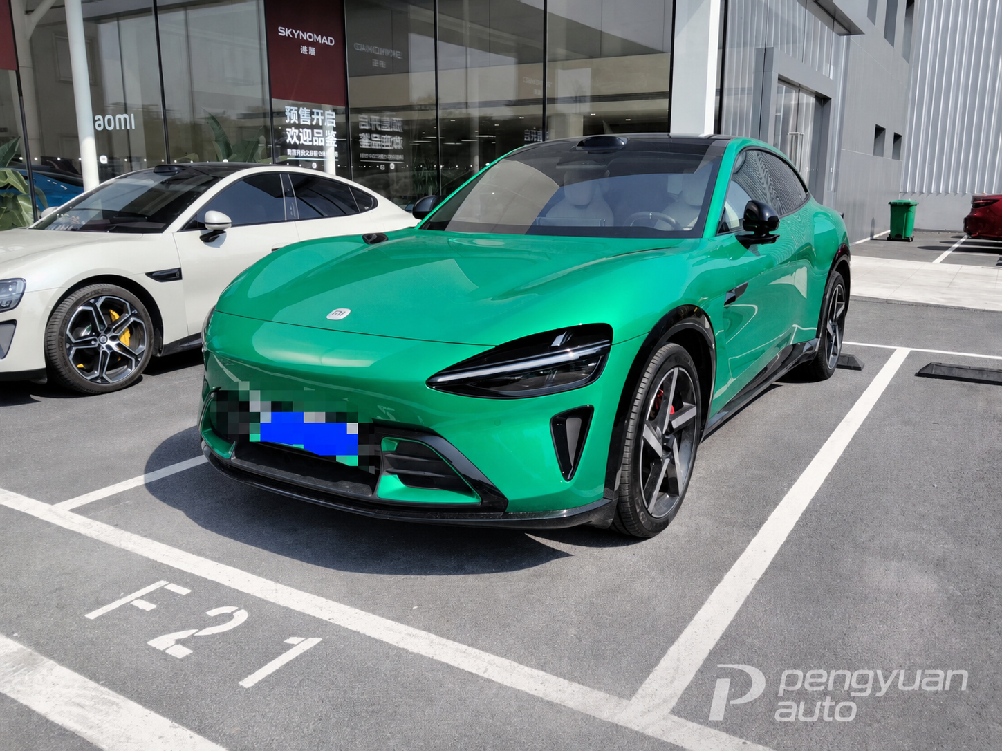 2025 Xiaomi YU7 Max Long-Range High-Performance AWD – Green Exterior