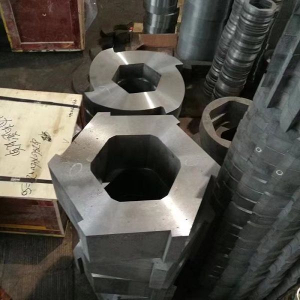 D2 Double Shaft Shredder Blades Industrial Paper Shredder Knives For Waste Wood Plastic Crusher