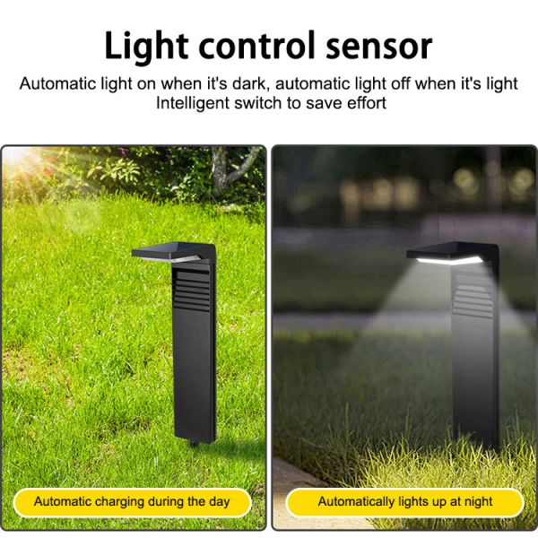 SMD2835 LED Solar Garden Lights Waterproof Outdoor Pathway Decoration