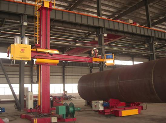 Heavy Duty Pipe Welding Manipulator Column and Boom for Flange