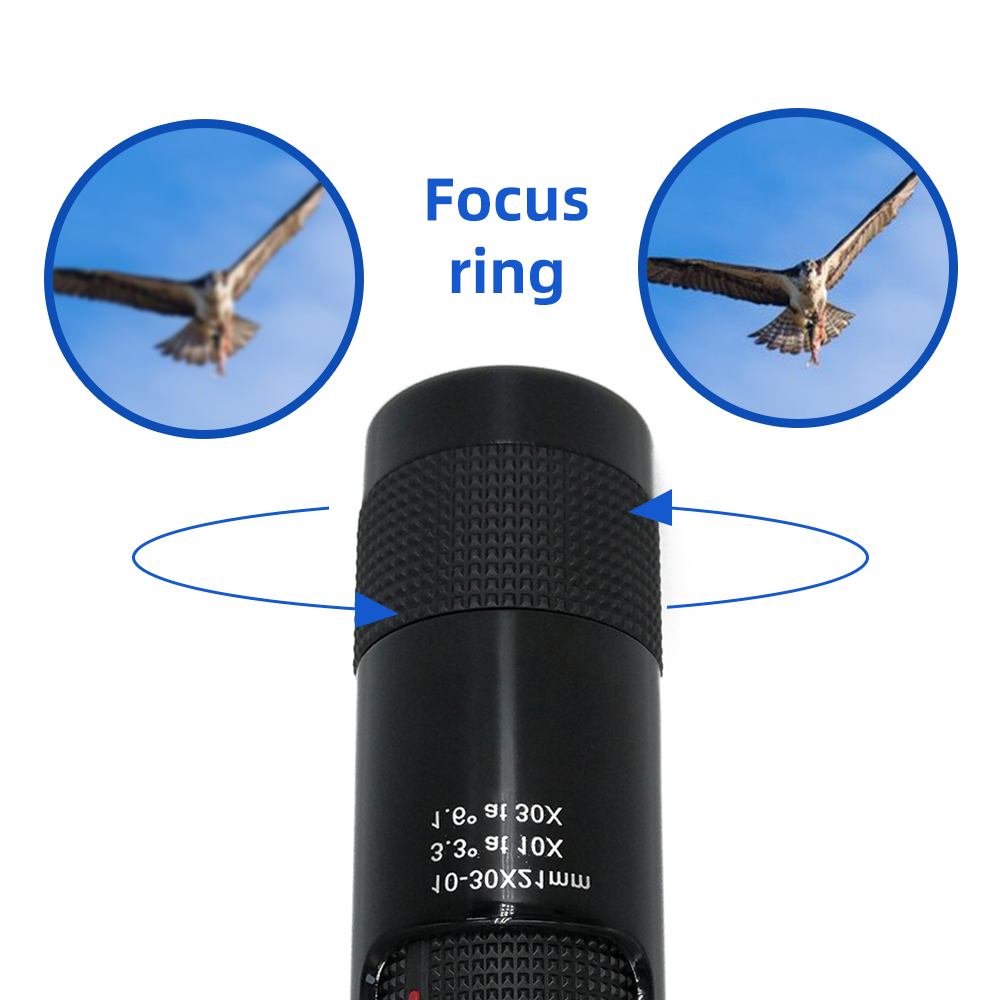 на открытом воздухе Monocular телескопа кармана сигнала 10-30x21 7-21x21 HD мини для звероловства