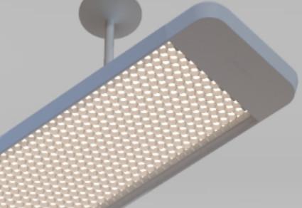 36W 48W LED Eye Protection Lamp For Schools Hospitals Offices