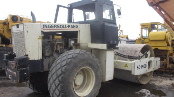 USED INGERSOLL-LAND SD-150D Single Drum Vibration Road Roller For Sale