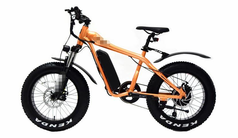 колесо e 20In жирное велосипед большая батарея лития 17Ah Cysm Ebike