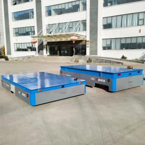5 Tons Warehouses Trackless Transfer Trolley For Factory Floors