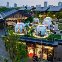 Tenda de Glamping de Bolha de Policarbonato Transparente