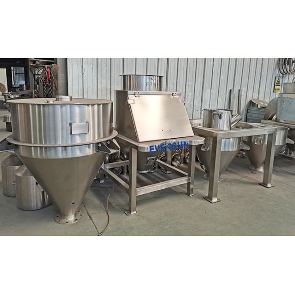 Sistema de descarga de bolsas a granel manual/totalmente automático 0-50 kg/estación de descarga de bolsas