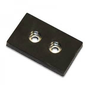 Internal thread Rubber Coated Neodymium Pot Magnet