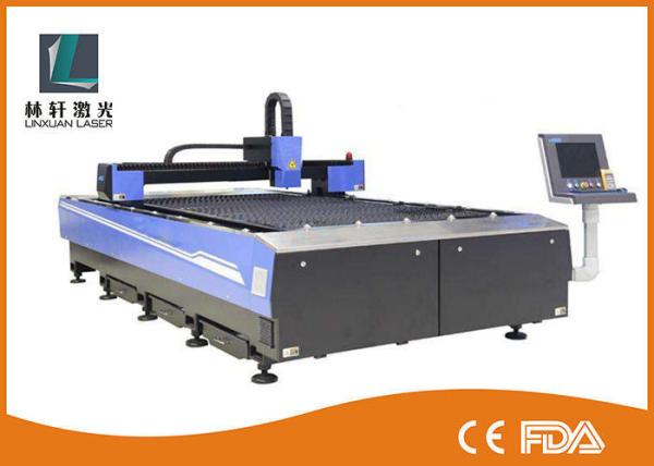 3000 X 1500mm Metal Fiber Laser Cutting Machine 1000W With Jananese Sevor Motor