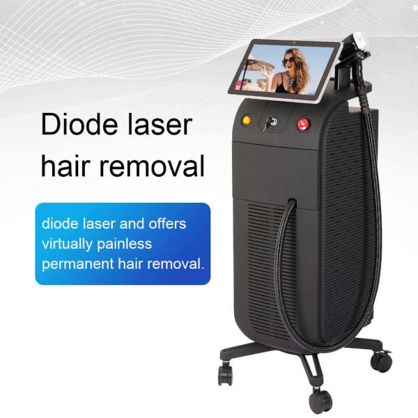 Stationary Diode Laser Hair Removal Machine 2000W Laser Hair Removal Machine For Dark Skin