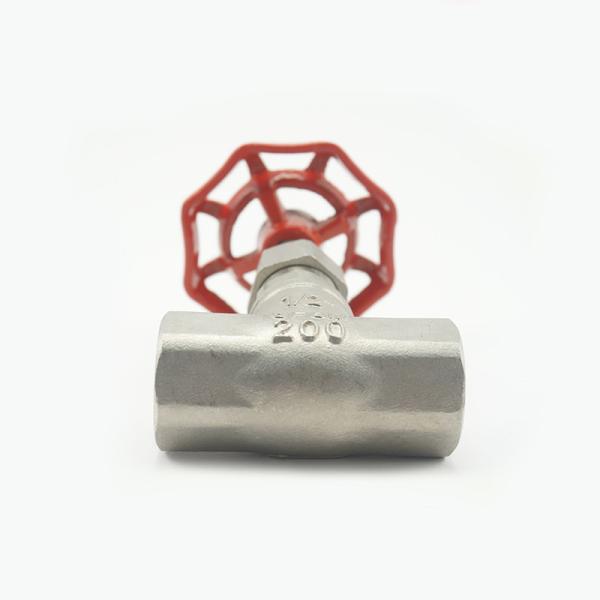 Customizable Stainless Steel Valves Plumbing Stop Valve DIN2999 Threaded End
