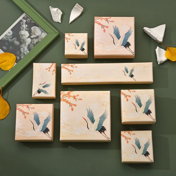 Custom Chinese Style Jewelry Gift Box Cardboard Packaging