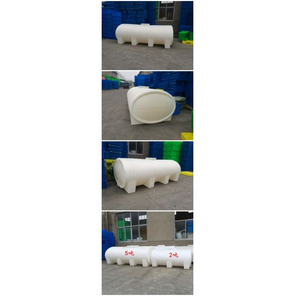 5000L Custom Roto Mold Tanks , Transport Leg Style Water Storage Tank Hauling