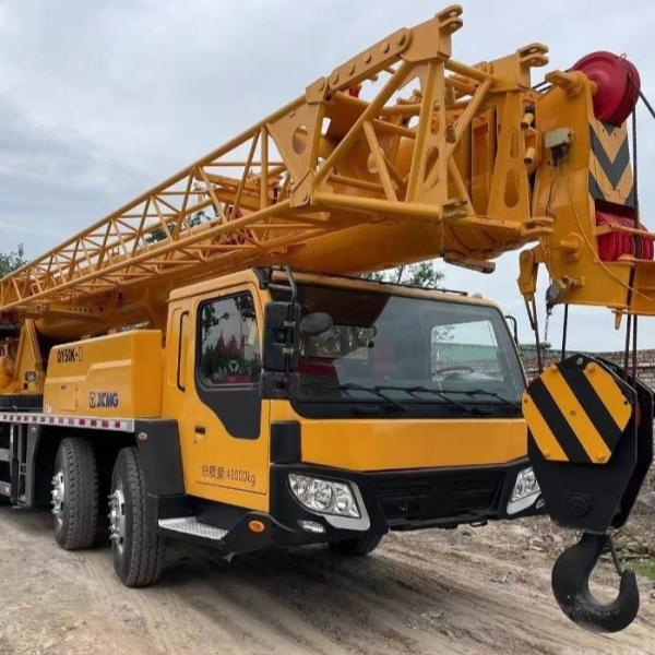 10CBM Heavy Duty Telescopic Truck Mounted Crane 2015 Year XCMG QY50K-II