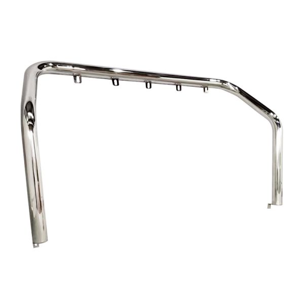 Polished Rear Bumper Guard and Bull Bar Combo for Toyota Hilux Vigo FJ120 FJ150 Easy Installation