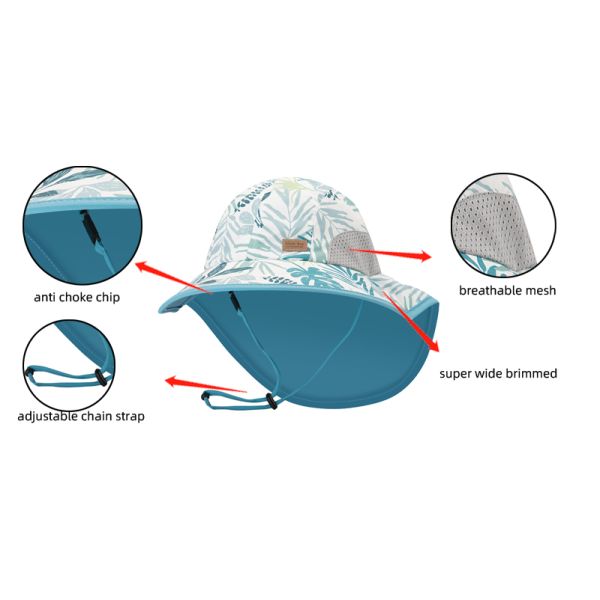 ODM UV Protection Childrens Bucket Hats
