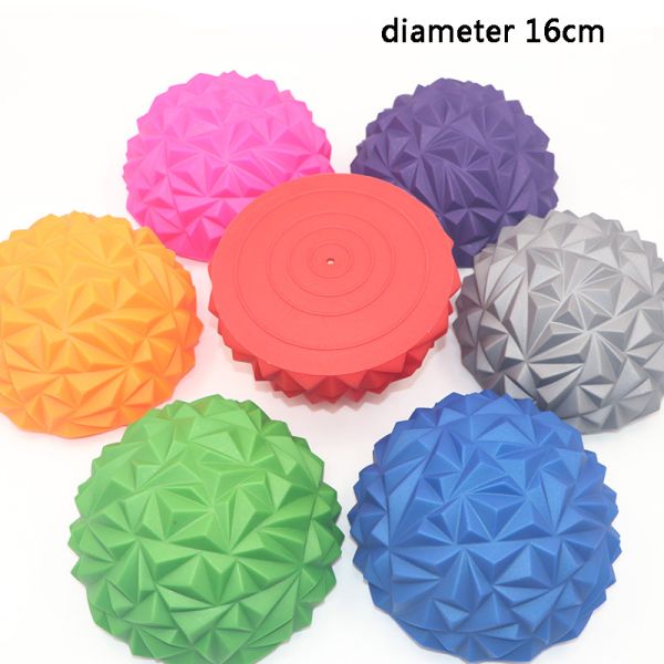 2pcs Durian Workout Yoga Ball Diamond Yoga Hemisphere Ball