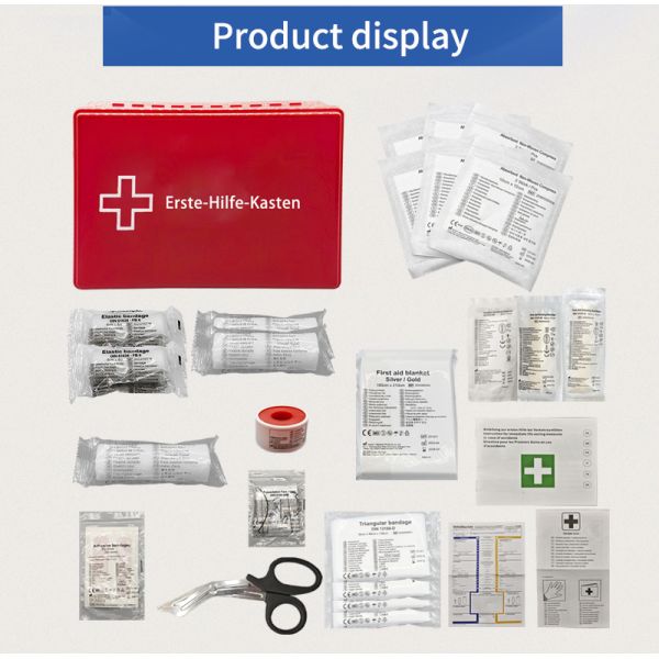 Best Selling Multi-Function Austrian Standard Emergency Medical Supplies & Training Kit for Home Car & Outdoor Use