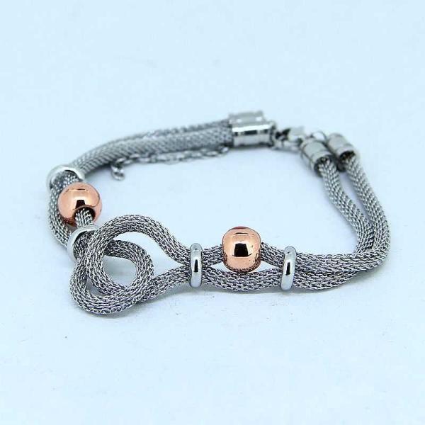 High Quality Stainless Steel Fashion Mane's Women's Bracelet LBS102
