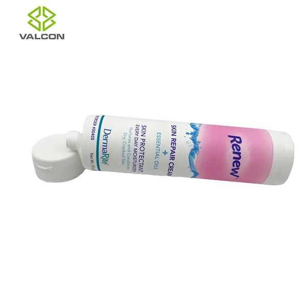 Pink White Plastic Tube Packaging 113 ML Capacity Environmentally Friendly