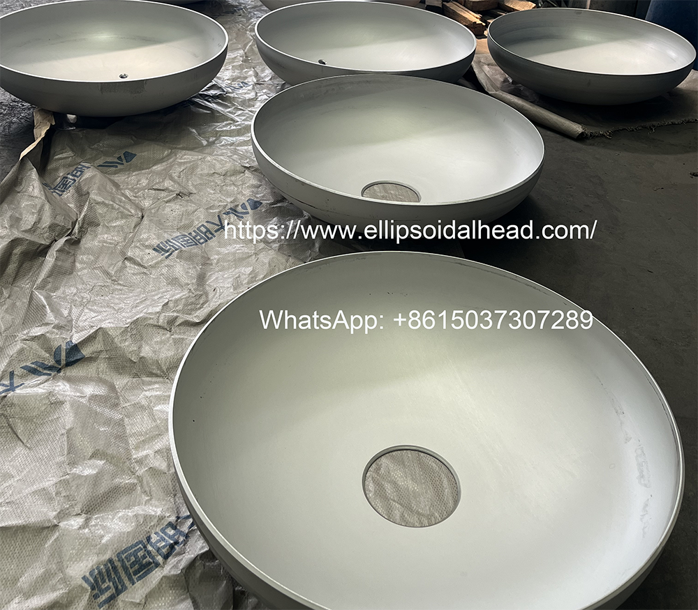 ASME Customized Stainless Steel TorisPherical Dome Lid Dished Top Cover for Pressure Vessels