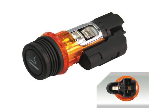 ESQ6107 Orange outter pop out cigarette lighter for universal car plug and socket sets