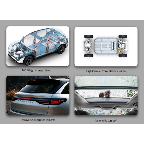 Leapmotor C11 Chinese EV Car 170km/H Electric SUV Cars 4x4