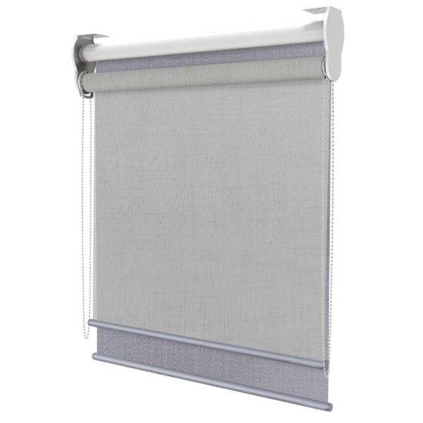 Manual Fabric Modern Grey Roller Blinds For Indoor Office Windows OEM ODM