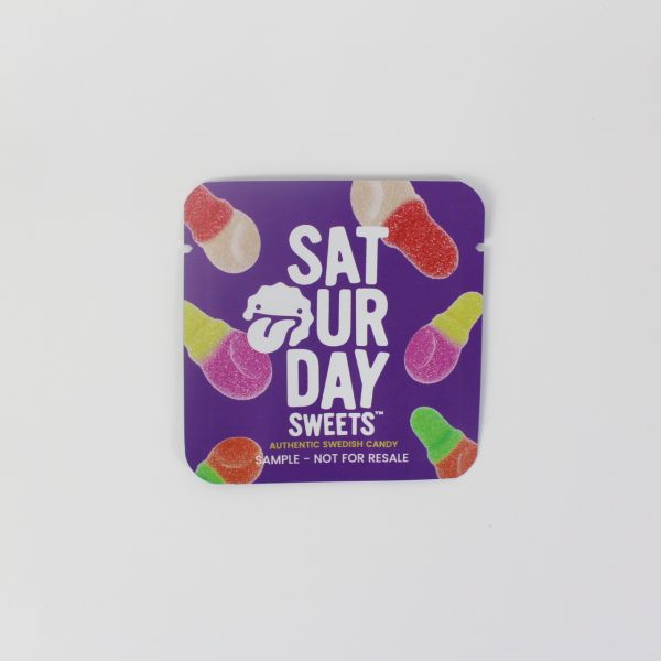 Food Grade Snack Packaging Bags Digital Printed 3.5g Plastic Mylar Bag