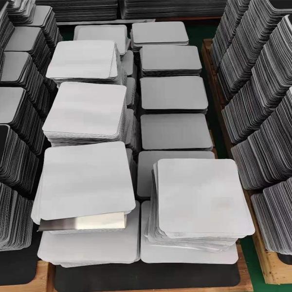 Personalized White Rubber Sublimation Mousepad Blanks For Sublimation Heat Transfer Printing