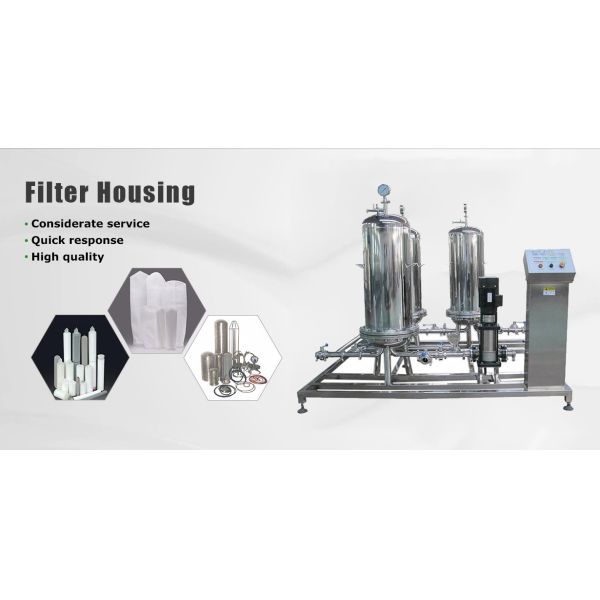 Патрон 20 дюймов/30 дюймов промышленный фильтрует снабжение жилищем высокой подачи