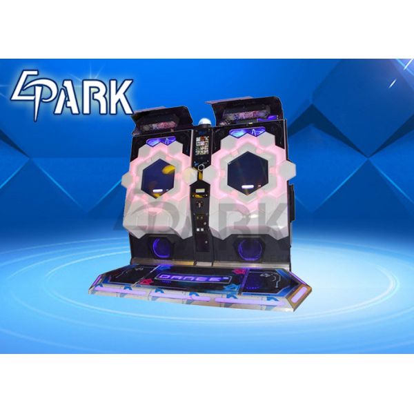 Joueur 2 cubique d'aspect de danse de luxe d'arcade pour la danse hall de