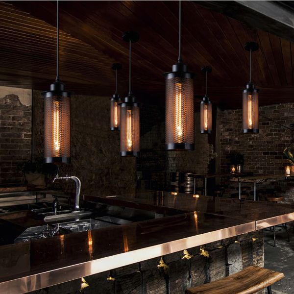 Vintage Pendant lights Vintage Loft Hang lamp Bird Net Pendant Lamps(WH-VP-129)