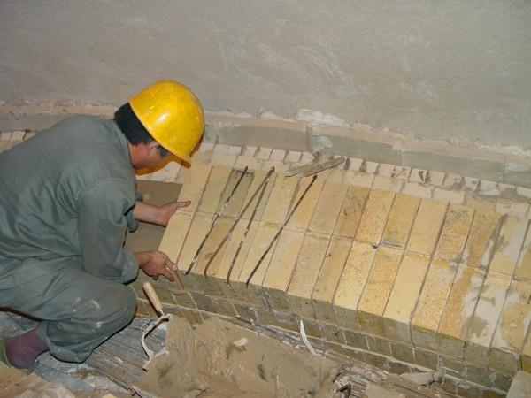 Custom High Temperature Fire Clay Mortar Joint Material For Refractory Bricks
