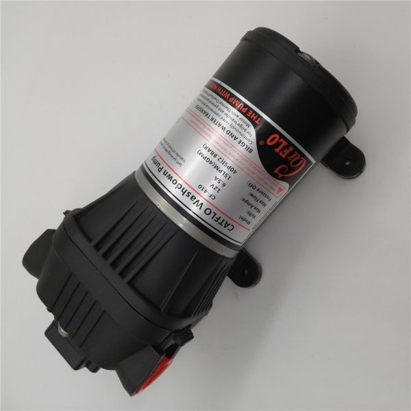 4.9GPM 12 Volt Water Pump For Boat High Flow Diaphragm Marine