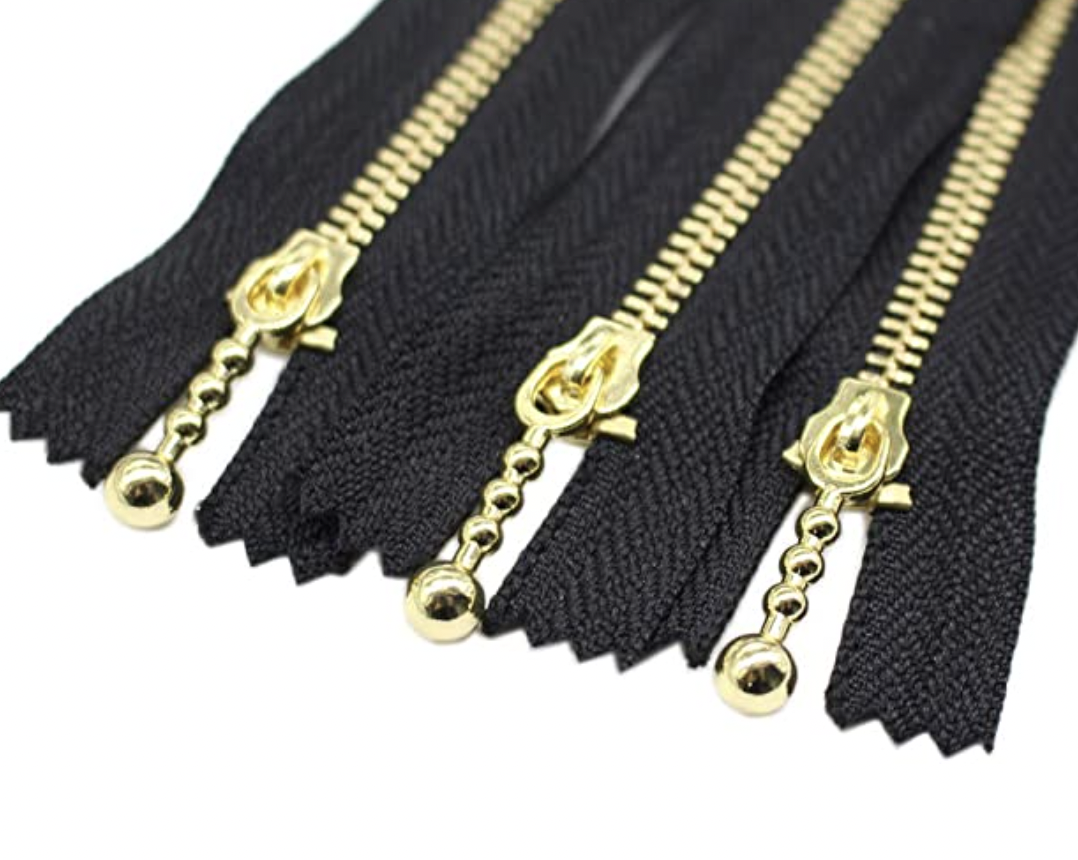 Manche las cremalleras antiguas resistentes ISO9001 lavable del monedero del metal del oro