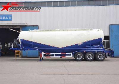 FUWA Axle Brand 15 Tons Bulk Cement Semi Trailer Total Capacity 60CBM