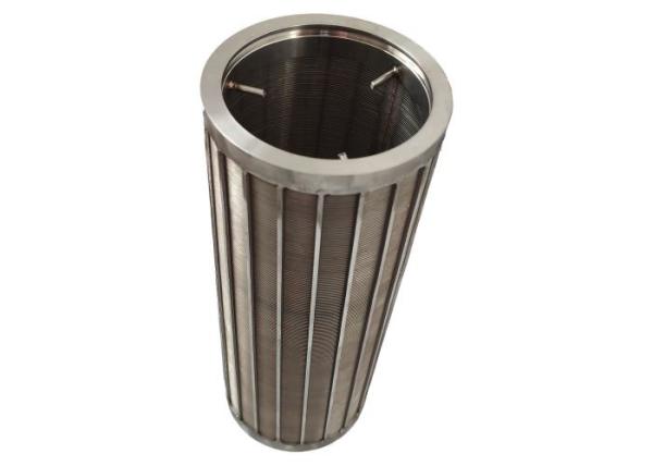 Length 500mm 0.4mm Slot Sediment Filter Cartridge Resistance To Clogging