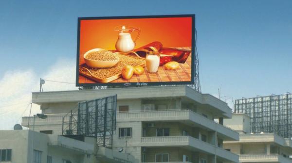8mm Pixels Outdoor Advertising Smd Led LED Display Synchronous Control System