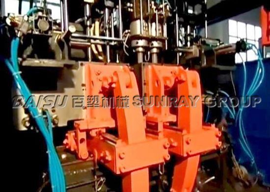 0 - 750ML Pvc Bottle Making Machine , Pvc Blowing Machine With Hydraulic System SRB50D-2C